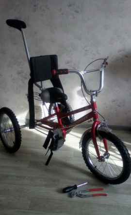 Велосипед-тренажер для детей больных дцп