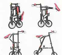 A-bike маленький и лёгкий складной велосипед