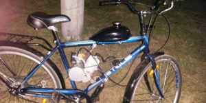 Велосипет с веломотором c документами