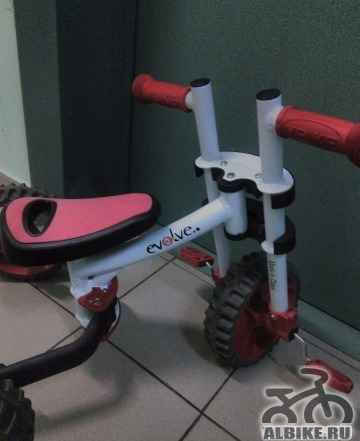  беговел-велосипед Y-Байк Evolve Trike