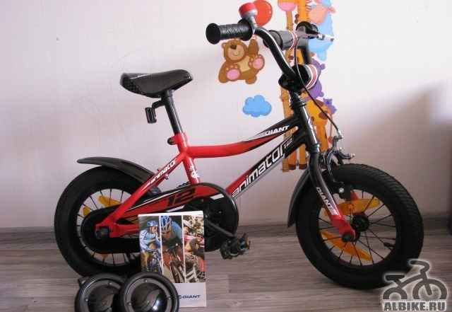 Детский велосипед Giant Animator JR 12 Блак Red - Фото #1