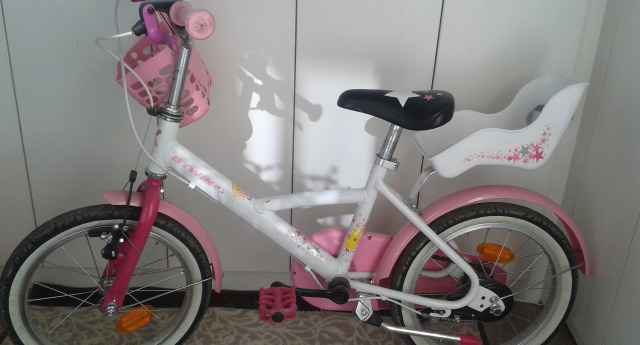 Велосипед для девочки B'твин Liloo Принцесс 16