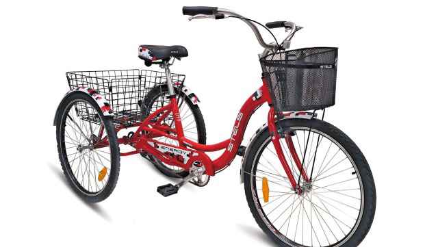 Велосипед "Стелс energy-1" трёхколёсный взрослый