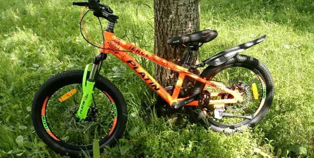 Велосипед platin A200 зелено-оранжевый