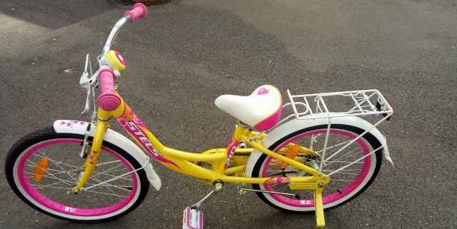 Детский велосипед Стелс Пилот 210 для девочек