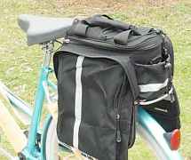 Велосипедная сумка-штаны-трансформер