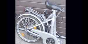 Велосипед складной алюминевый