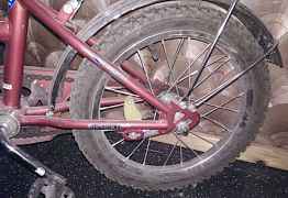 Детский велосипед Сафари proff (два съёмных колеса