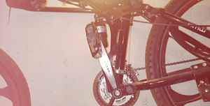 Велосипед на литых дисках БМВ Х6 блэк,блак