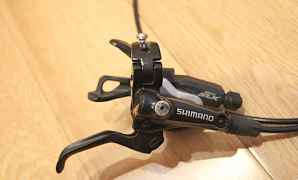 Тормоза Shimano M615 + манетки Shimano СЛХ 3x10