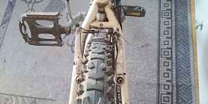 Велосипед с передним и задним амортизатором