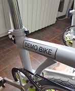 Складной велосипед Brompton M6L Grey/Lime Green