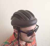 Винтажный вело шлем