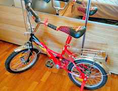 Велосипед Мустанг Тачки 18', на 5-8 лет