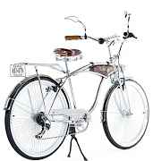 Ретро велосипед. Номад. stork "аист" хром