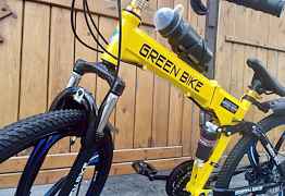 Велосипеды на литых дисках Green Байк складная рам