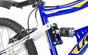 Велосипед larsen Раптор 20" синий/белый (2017)