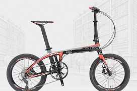 Складной карбоновый велосипед sava з1