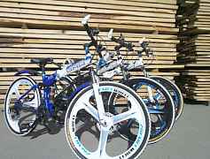 Складные велосипеды на литых дисках БМВ