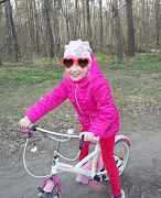 Велосипед B'твин 16" на девочку 4-6 лет