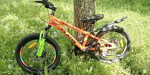 Велосипед platin A200 зелено-оранжевый