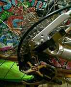 Велосипед Giant 26er (гидравлика,rock shox,deorext