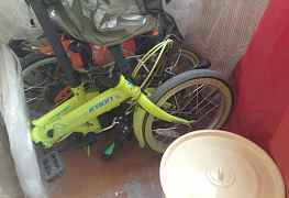 Продаю складной велосипед 16" колёса