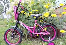 Детский велосипед для девочки 3-6 лет