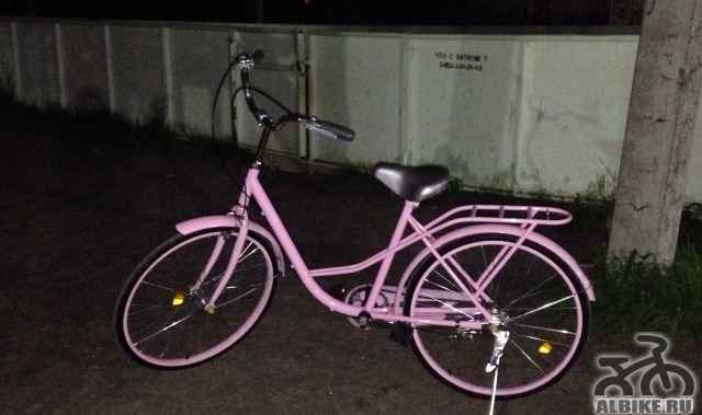 Велосипед женский (розовый) - Фото #1