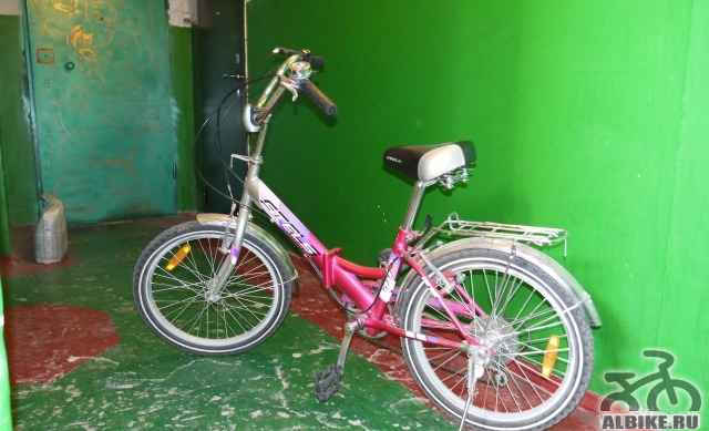 Детский складной велосипед Стелс Пилот 350