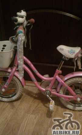 Детский велосипед до 5 лет розовый
