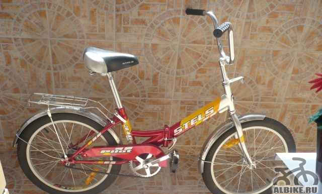 Велосипед Стелс 310, складной красн. цв - Фото #1