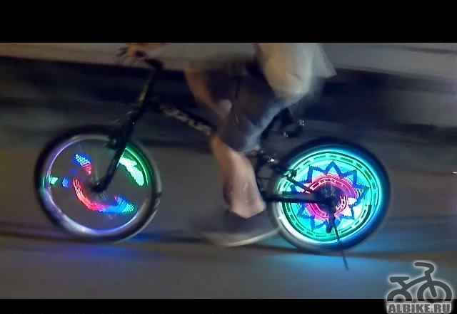 Светодиодная подсветка колеса