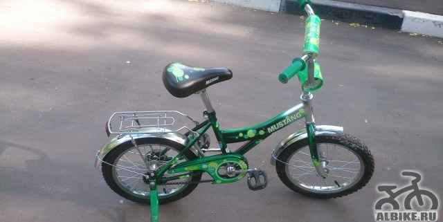 Классный детский велосипед мустанг 16" - Фото #1