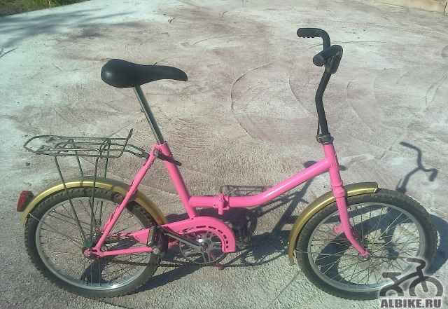 Розовый велосипед - Фото #1