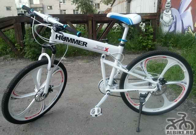 Новый оригинальный велосипед хамер - белый - Фото #1