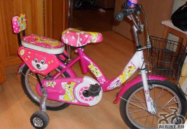 Детский велосипед r16 для девочки