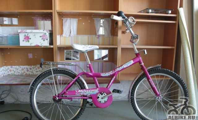 Велосипед подростковый сиреневого цвета - Фото #1