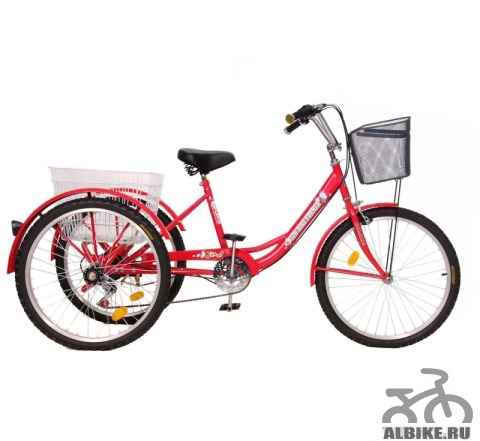 Велосипед трехколесный (Фермер) 6 скор