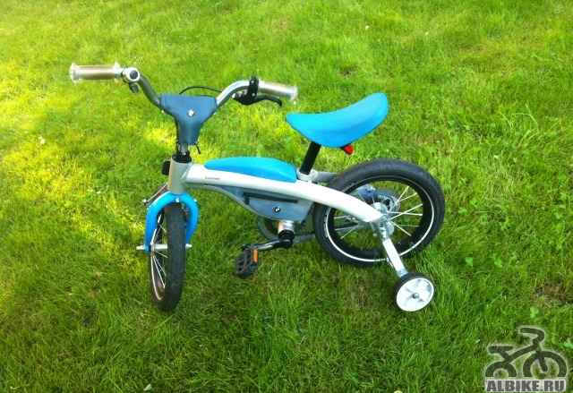 Беговел-велосипед БМВ Kidsbike синий