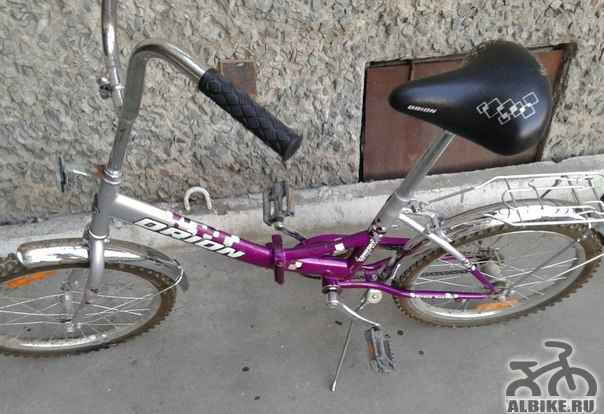 Велосипед подростковый Орион сиреневого цвета - Фото #1