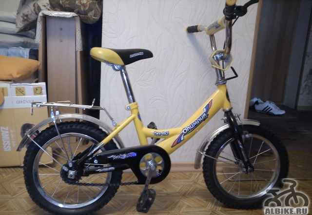 Велосипед "олимпик" жёлтый - Фото #1