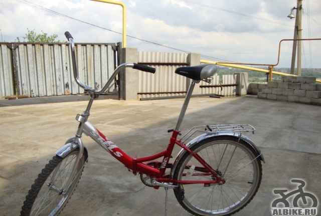 Велосипед стелс Пилот (красный)