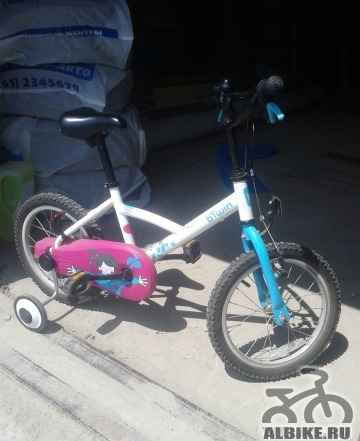 Велосипед btwin для девочки