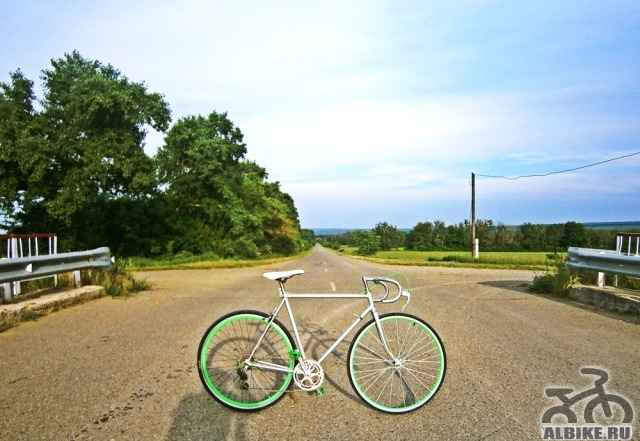 Шоссейный велосипед(старт шоссе)