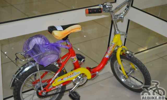 Детский велосипед 2-х колесный + 2 колеса - Фото #1