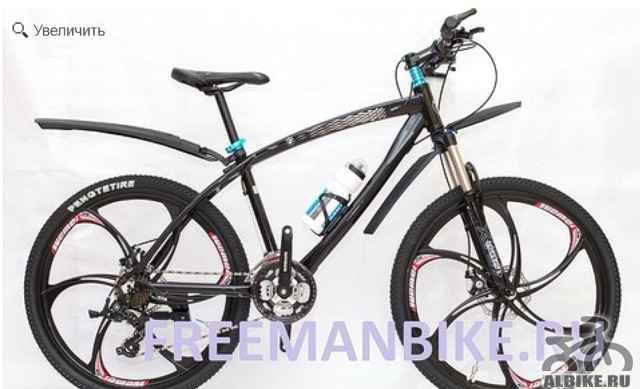 Велосипед БМВ x5 на литых дисках, цветчерный - Фото #1