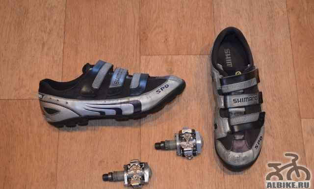 Вело туфли и контактные педали - Фото #1