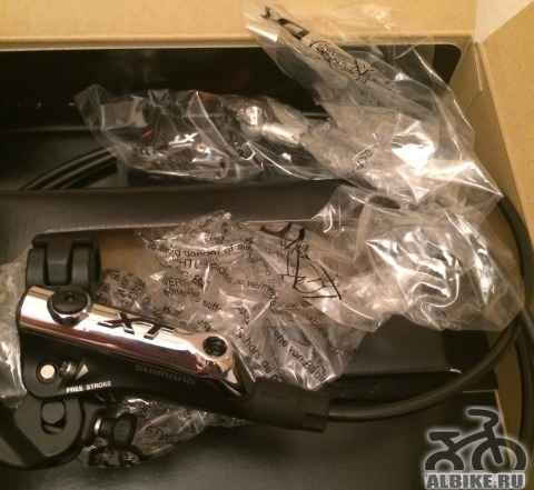 Тормоза Shimano XT BR-M785 комплект, новые - Фото #1