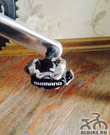 Продам велотуфли Simano 38 размер + крепления - Фото #1